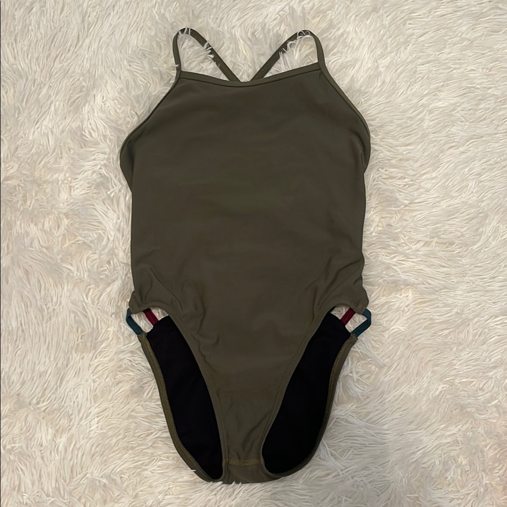 JOLYN Julian Onesie Swimsuit sz 26